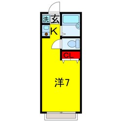 ちはら台駅 バス10分  ちはら台団地下車：停歩3分 2階の物件間取画像